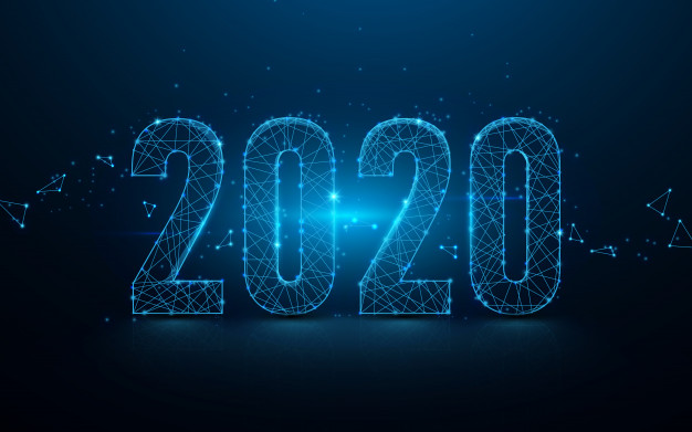 blue hd 2020 Background