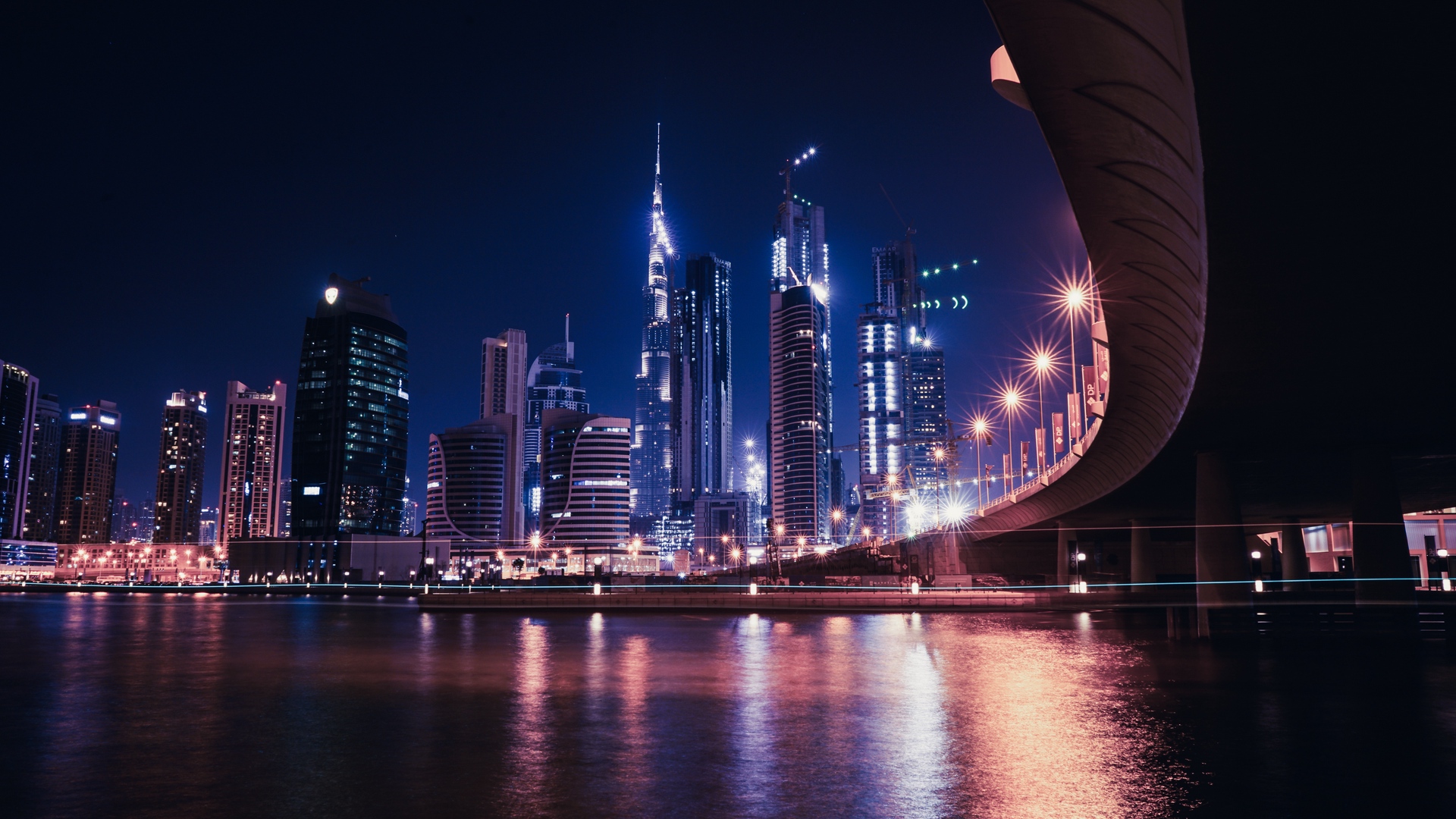 night city HD Dubai Wallpaper