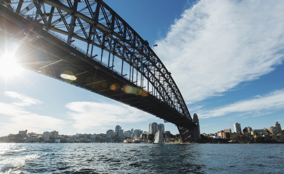 sea nature Sydney Harbour Bridge