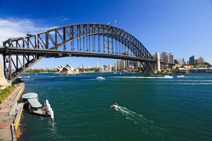 widescreen Sydney Harbour Bridge