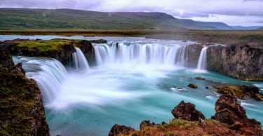 beautiful Godafoss Waterfall Images