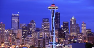 cities Space Needle Tower Wallpaper