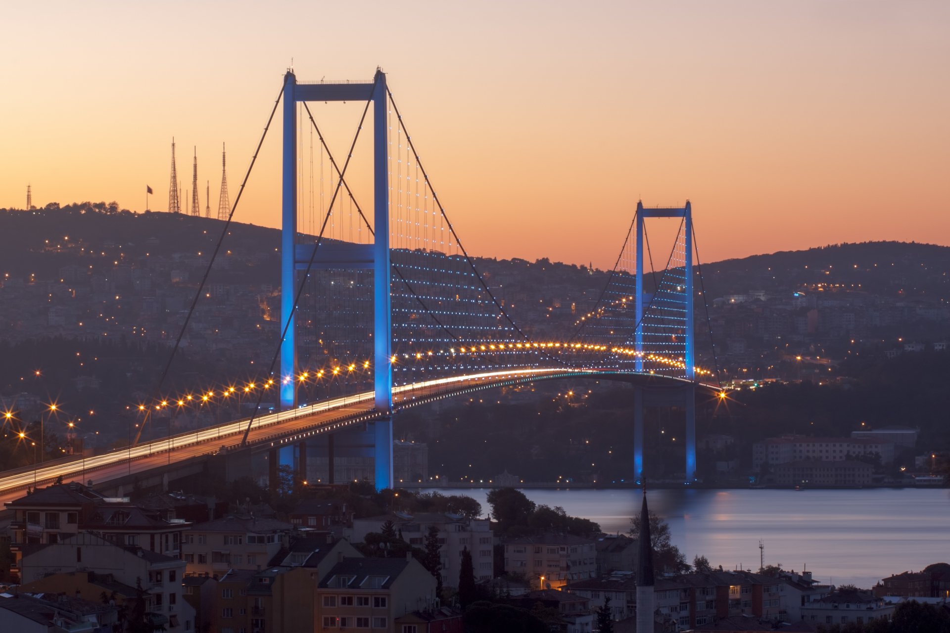 full top Bosphorus Bridge Wallpaper