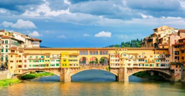 stunning Ponte Vecchio Arch Bridge