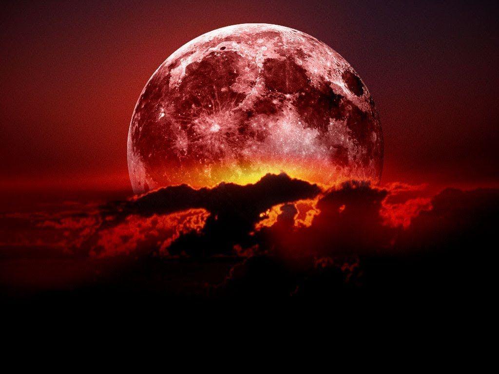 widescreen nature Blood Moon Wallpapers