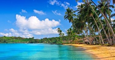 beautiful natural Tropical Beach Wallpaper