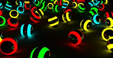 colorful ballls HD 3D Wallpapers