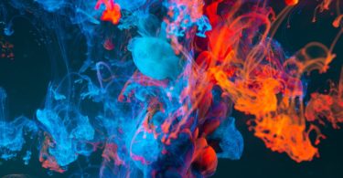 colorful smoke Abstract Backgrounds