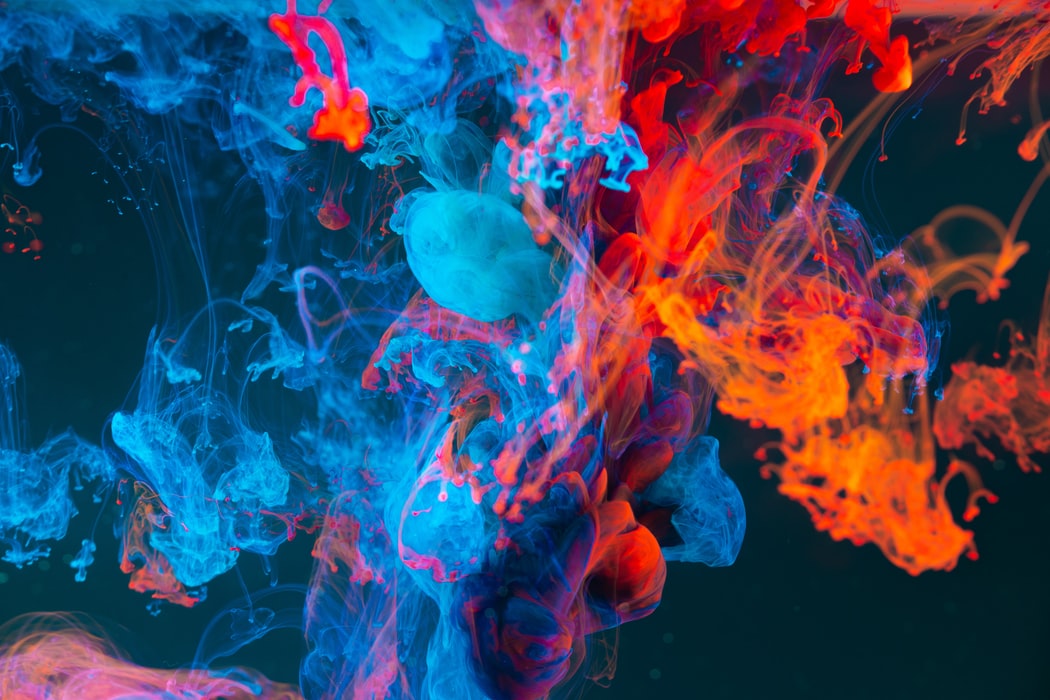 colorful smoke Abstract Backgrounds