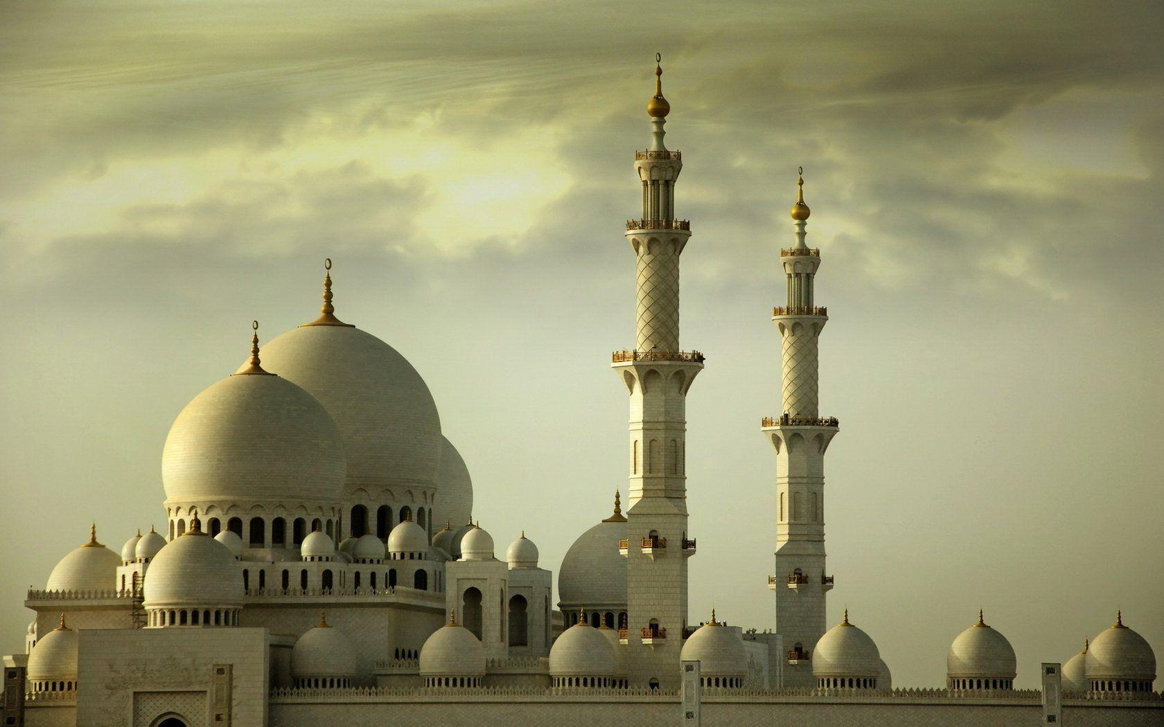 darkness clouds HD Mosque Wallpapers