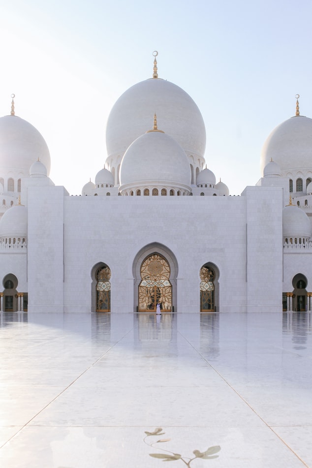 white HD Mosque Wallpapers