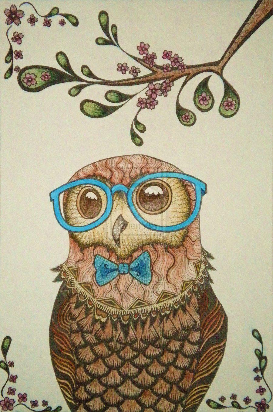 animated Owl Wallpaper
