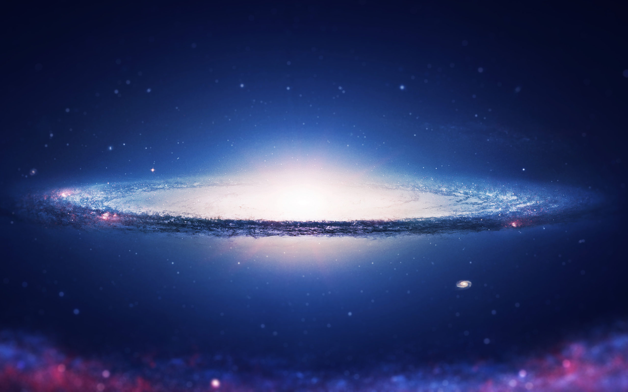 blue sky HD Galaxy Wallpaper