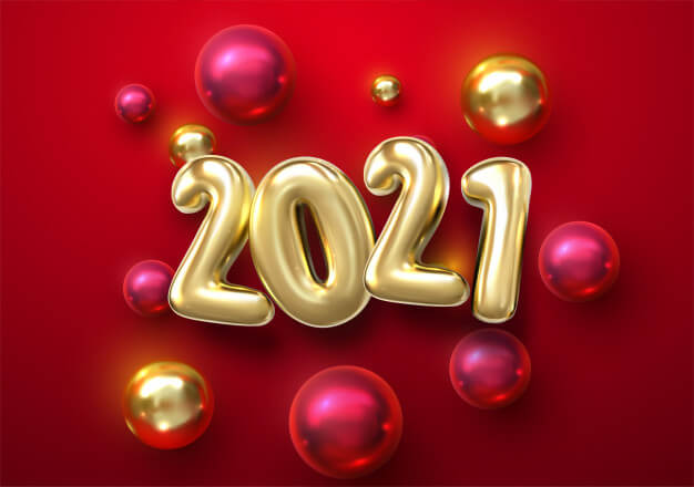 digital hd New Year 2021 Wallpaper