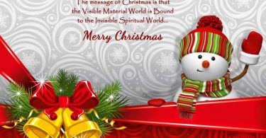 Christmas Wishes message image
