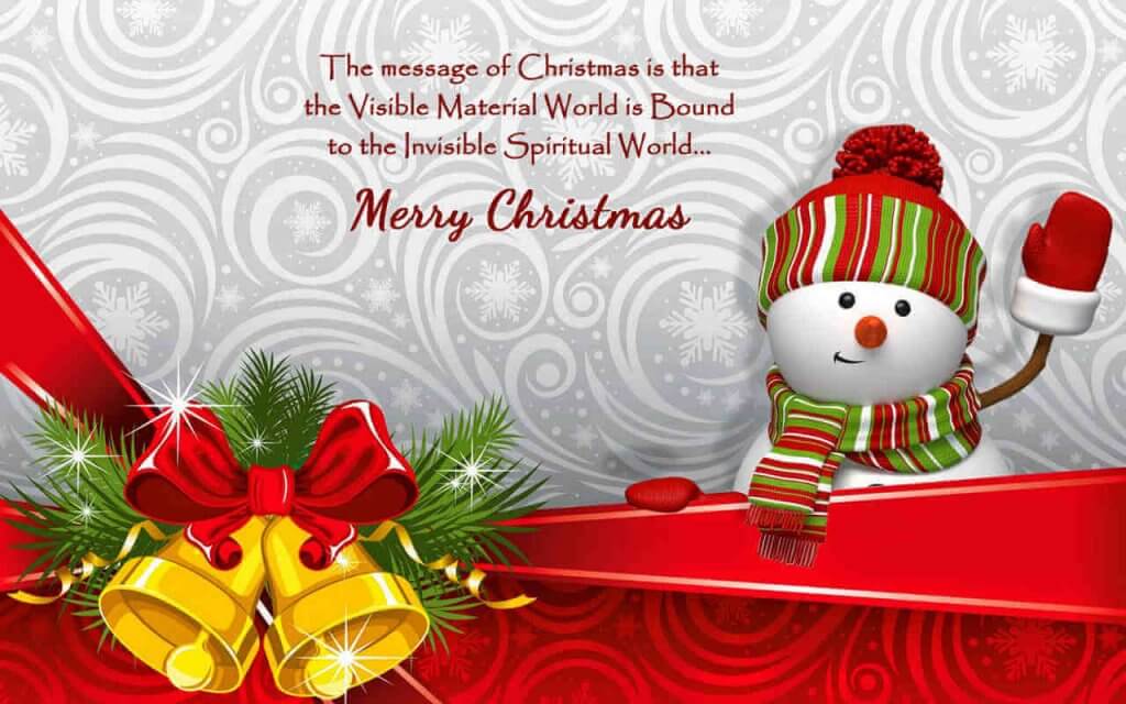 Christmas Wishes message image