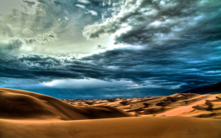 widescreen nature HD Desert Wallpaper