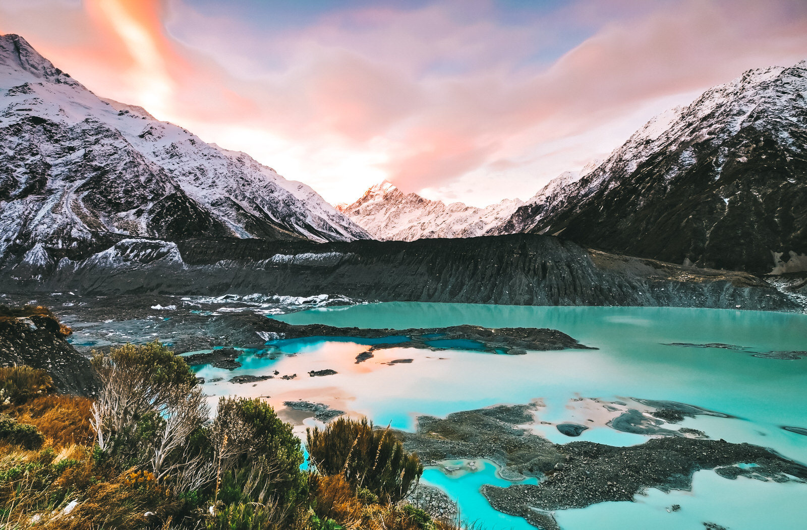 Beautiful Mount Cook National Park