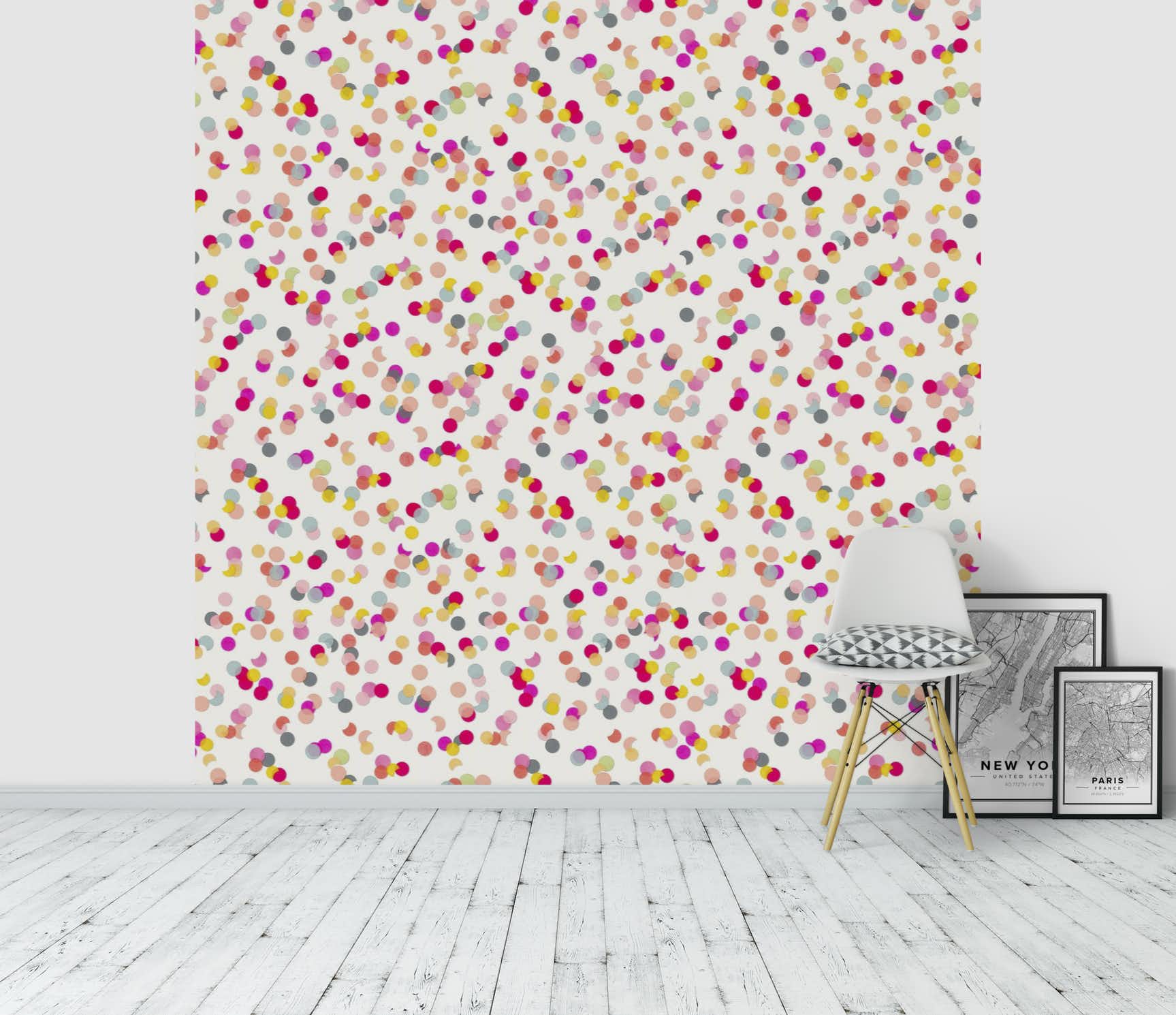animated hd Confetti Wallpaper