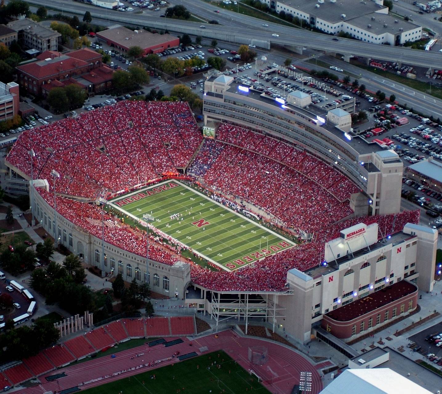 amazing Nebraska Football Stadium Wallpaper