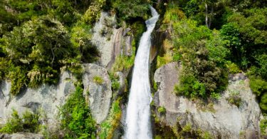 beautiful natural Waterfall Background