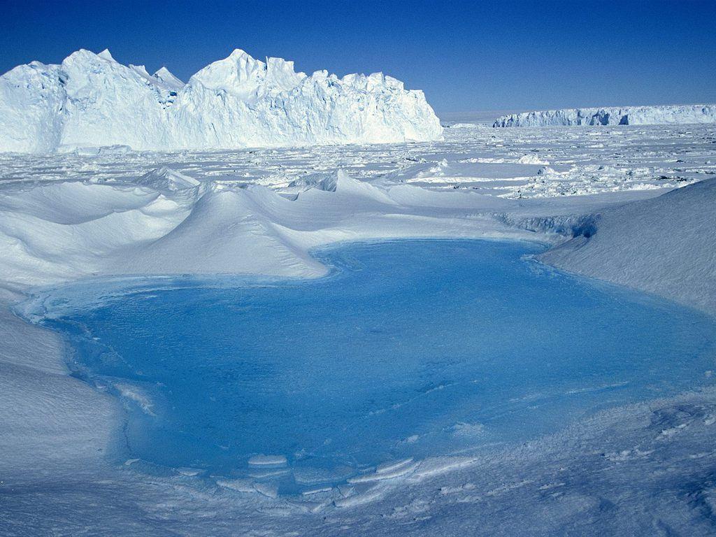 beautiful view Antarctica Wallpaper