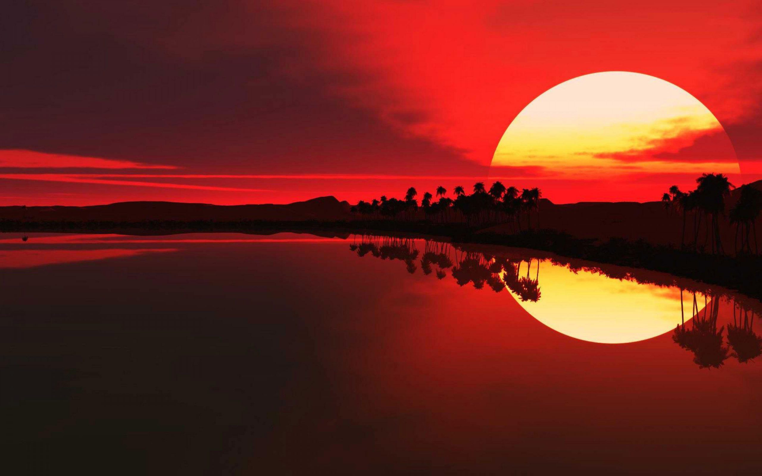 beautiful HD Sunset Wallpaper