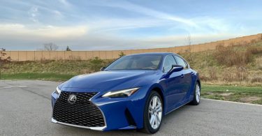 2021 blue Lexus IS 500 F SPORT Performance