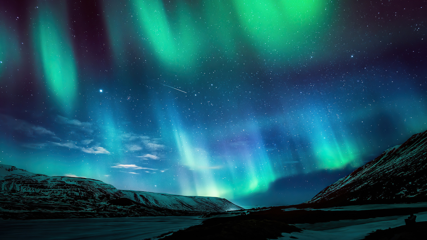 awesome Aurora Borealis Wallpaper
