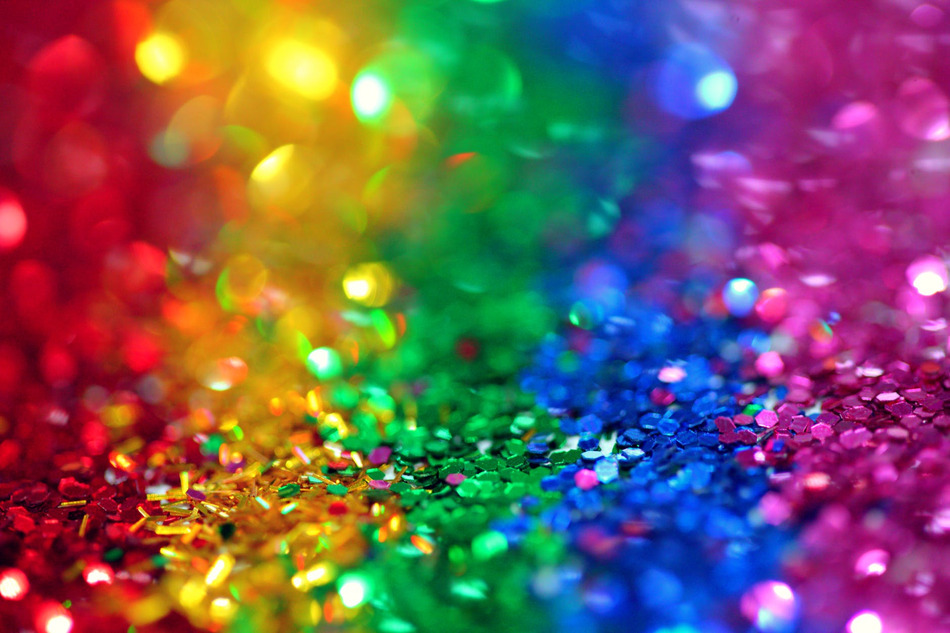 assorted sequins Colourful Wallpaper