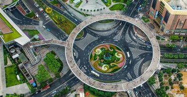 amazing Flyover Bridge of Shanghai