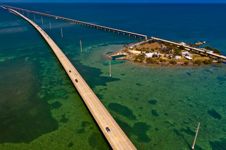 beautiful Seven Mile Bridge image