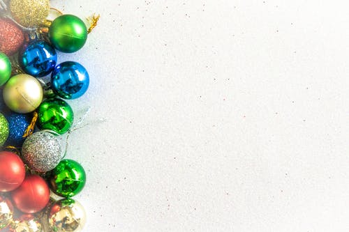 colorful balls Christmas Decorations