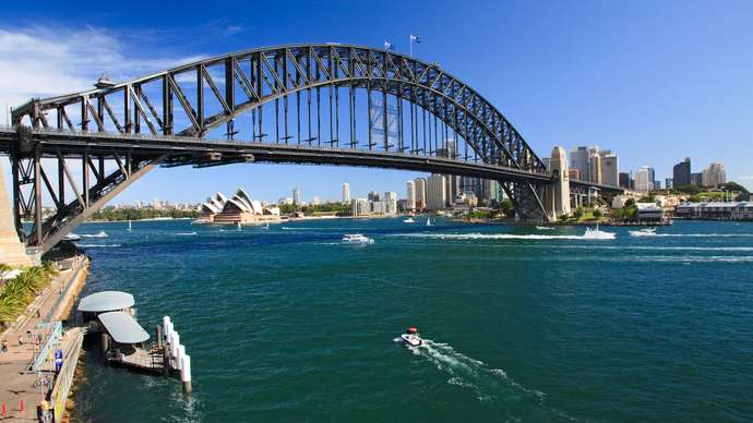 high way Sydney Harbour Bridge