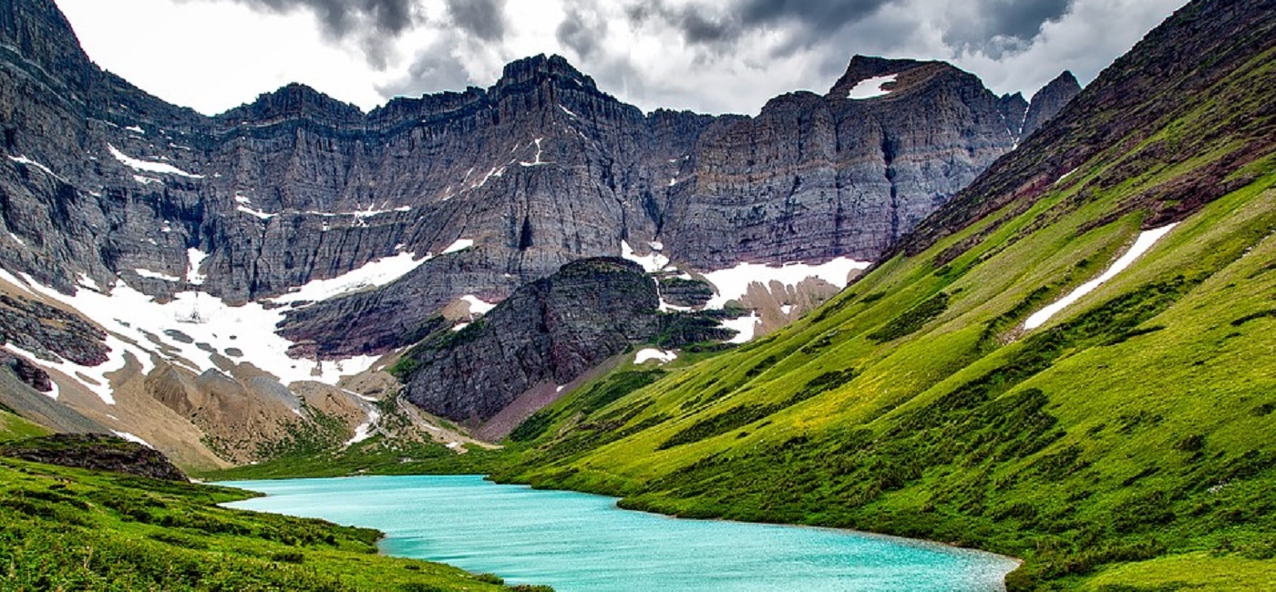 Montana Glacier National Park Mountains Cracker Lake