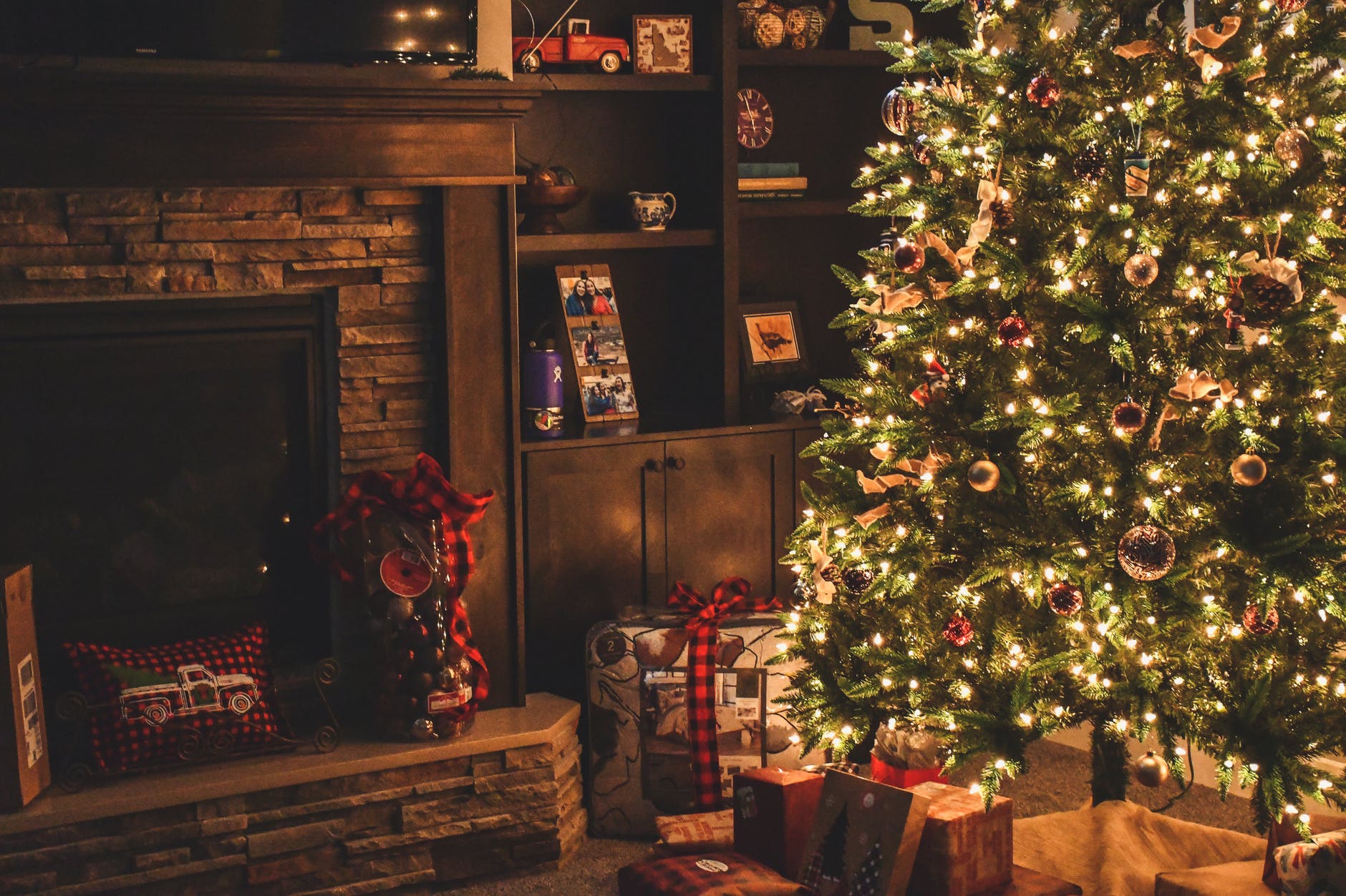 wonderful hd Christmas Tree Background