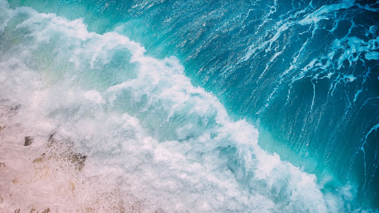 free nature Ocean Waves Wallpaper
