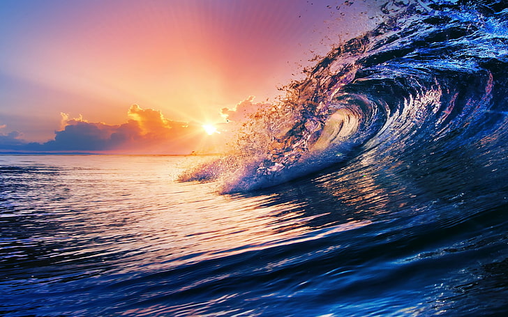 sea natural Ocean Waves Wallpaper