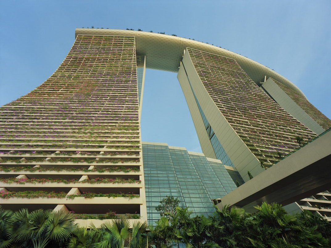 big building Marina Bay Sands