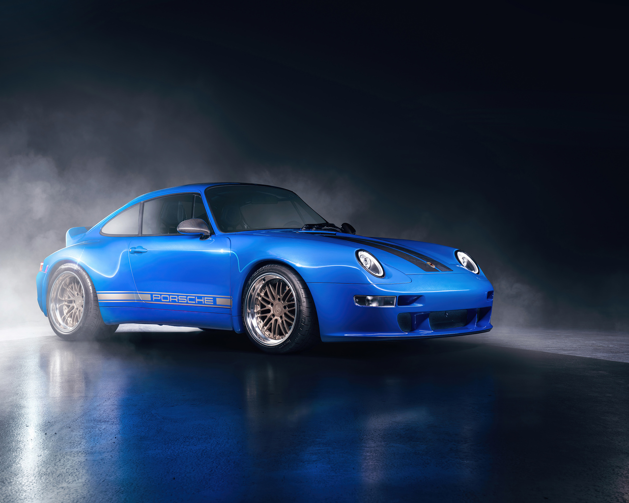 dark blue Porsche 911 Gunther Werks image