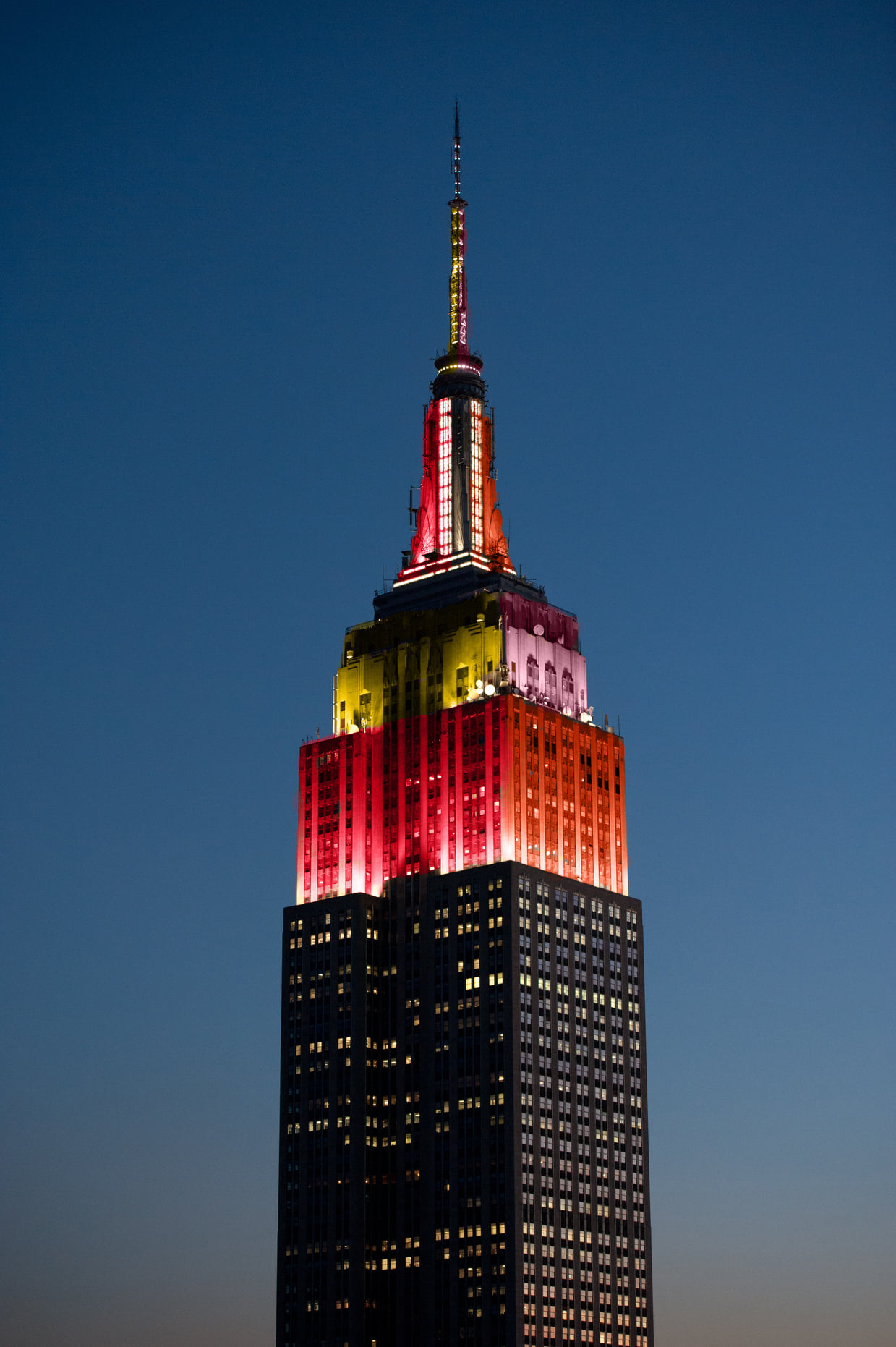 full top Empire State Building image