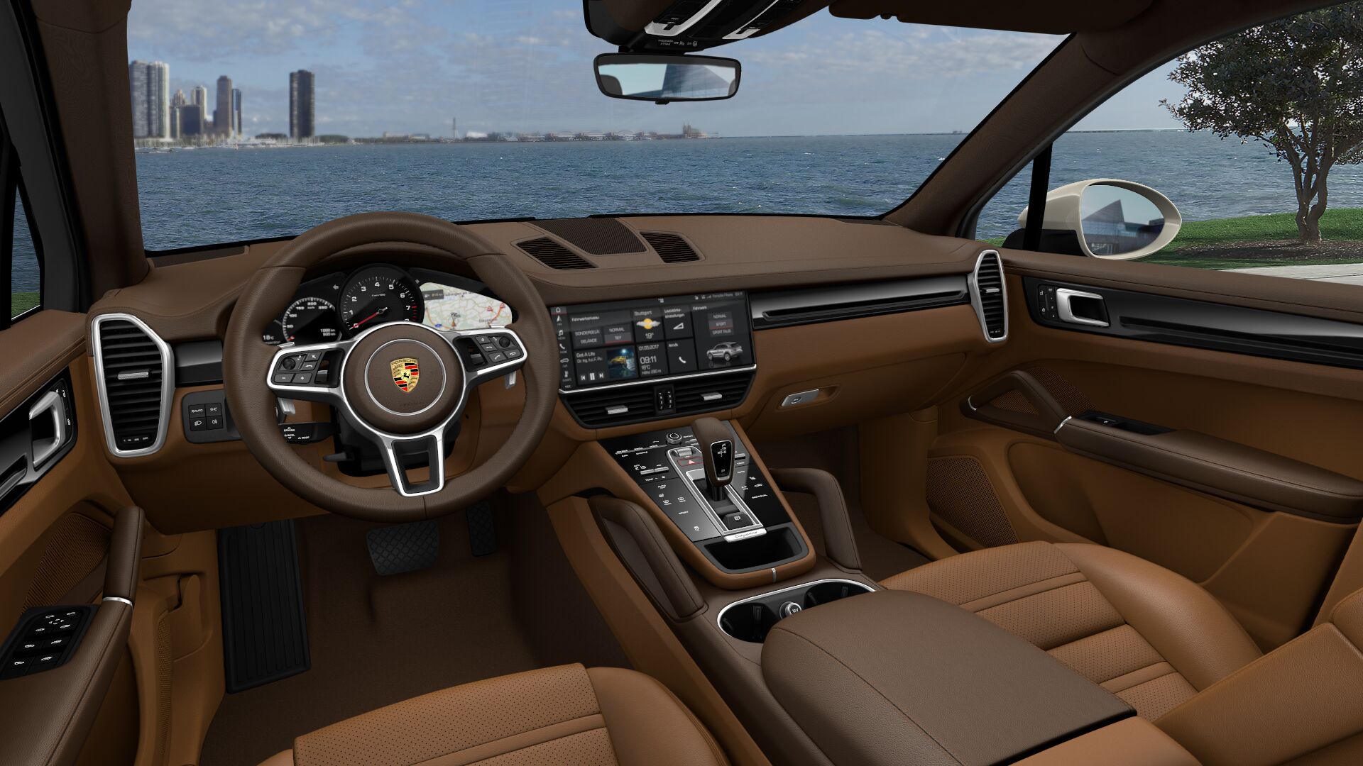 nice interior Porsche Cayenne image