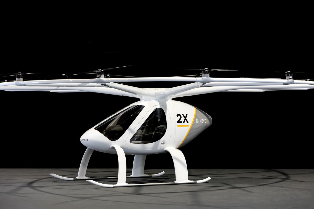 Volocopter 2X was founded in 2011