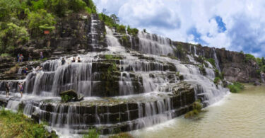 beautiful Pongour Waterfall image
