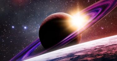 landscape Saturn Wallpaper