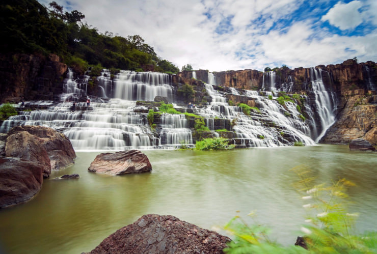 stunning Pongour Waterfall image