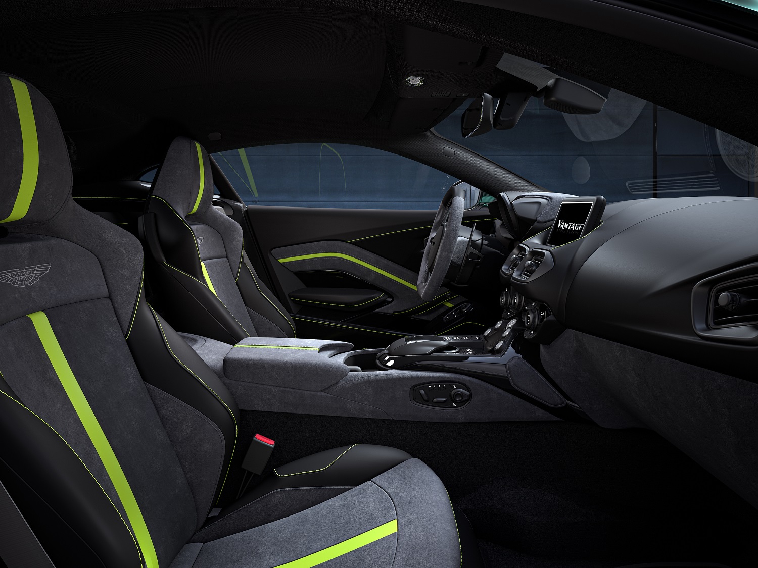 best interior Aston Martin Vantage F1