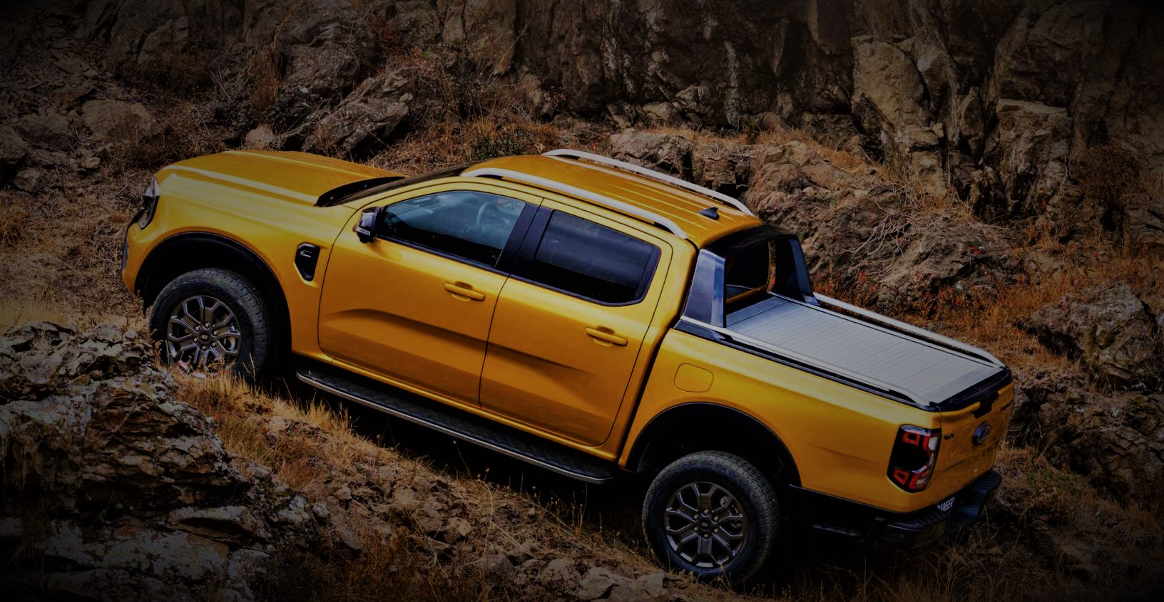 yellow Ford Ranger Raptor 2022 image