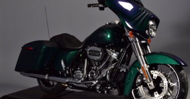 2021 model Green Harley Davidson image