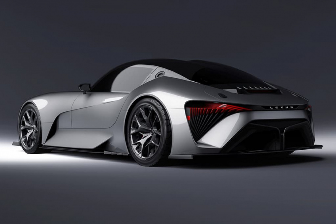 back side Lexus BEV Sport Concept 8 image